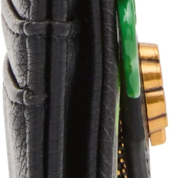 Betsey Johnson Blarney Wallet Black and Green St. Patty's Day NWT - Picture 4 of 6